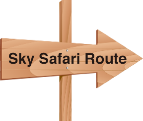 Sky Safari Route