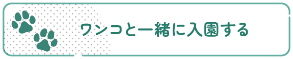 ワンコと一緒に入園する