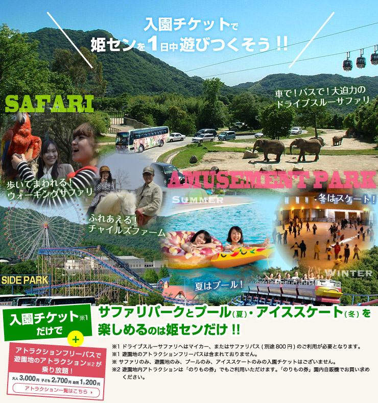 超特価 姫路セントラルパーク 入園チケット 幼児 小学生 nmef.com