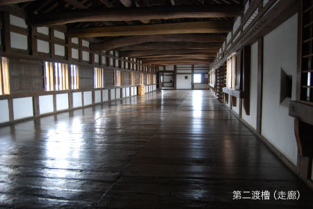姫路城 第二渡橹（走廊）